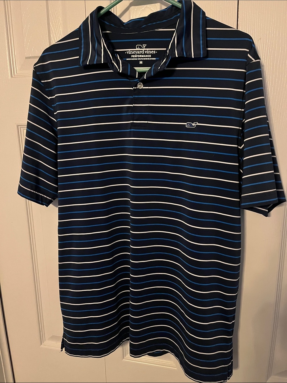 Vineyard Vines Striped Performance Polo